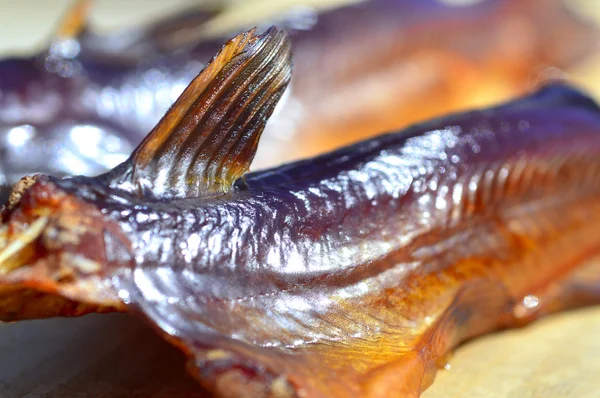 Smoked catfish. — Stock Photo, Image