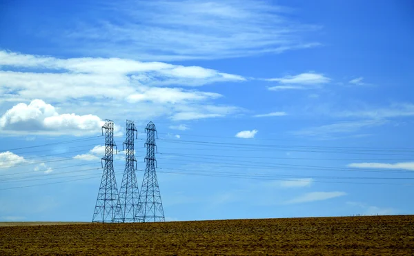 Eletricidade industrial em Califórnia . — Fotografia de Stock