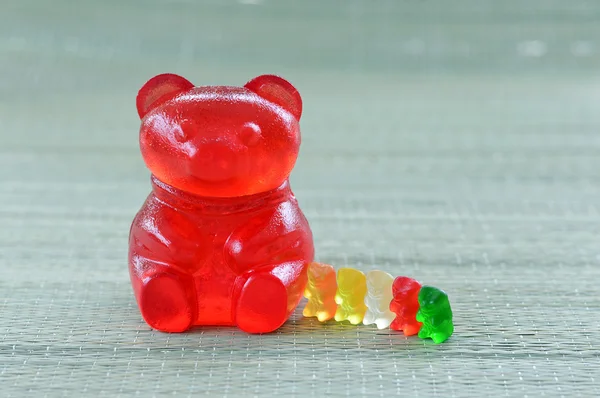 Giant gummy bear. — Stock Photo, Image