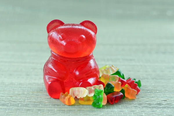 Giant gummy bear. — Stock Photo, Image