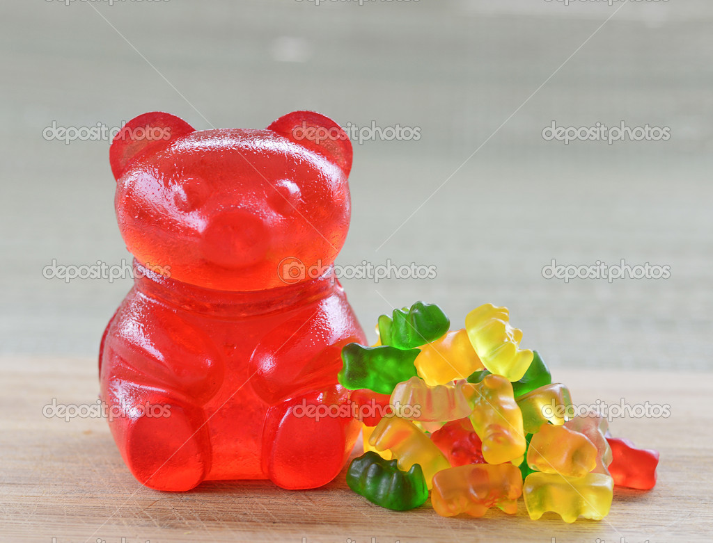 Giant gummy bear. Stock Photo by ©coconat 50537703
