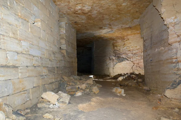 Odessa catacomben — Stockfoto