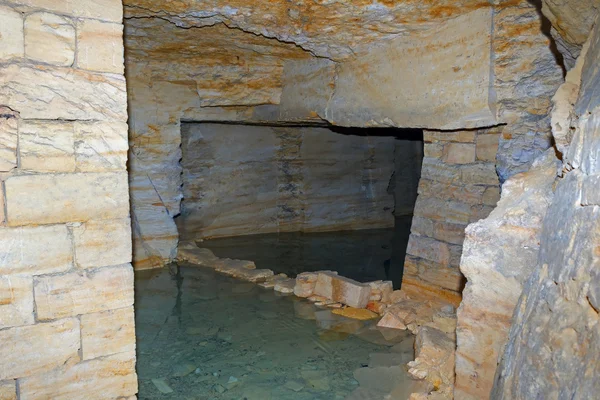 Odessa catacomben — Stockfoto