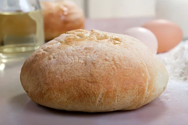 Huisgemaakt brood — Stockfoto