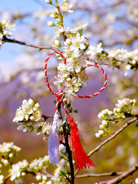 Martisor - romanian symbol of the beginning of spring.