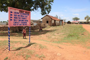 Hotel restaurant Uganda, Afrika