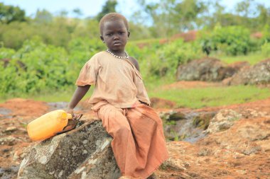 Çocuk - uganda, Afrika