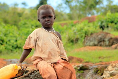 Çocuk - uganda, Afrika