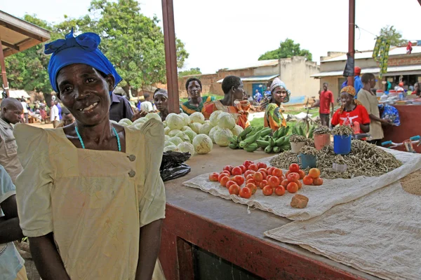 Mercato di Kabermaido - Uganda — Foto Stock