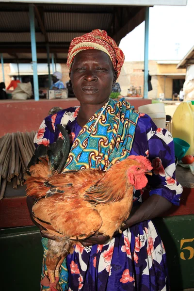 Marknaden i kabermaido - uganda — Stockfoto