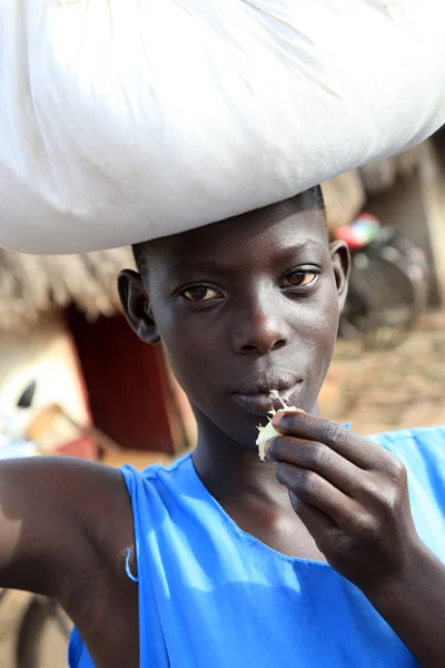 Rynek w kabermaido - uganda — Zdjęcie stockowe