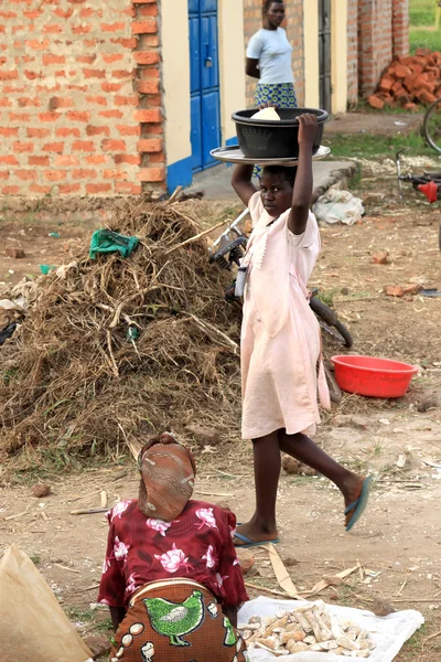 Rynek w kabermaido - uganda — Zdjęcie stockowe