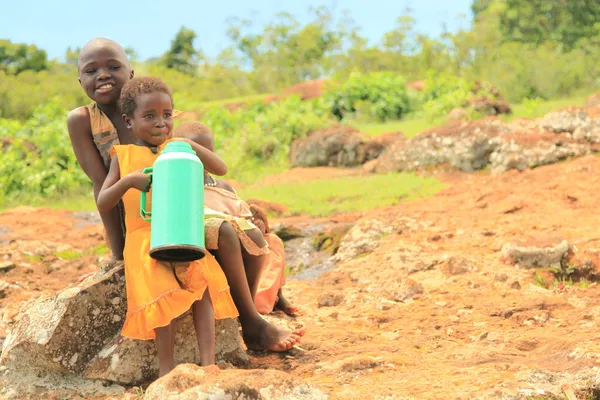 Criança - Uganda, África — Fotografia de Stock