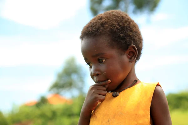 Дитина - Уганда, Африка — стокове фото