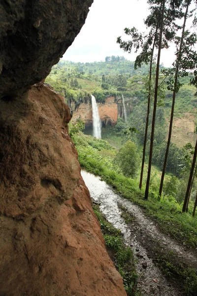 Sipi の滝 - ウガンダ、アフリカ — ストック写真