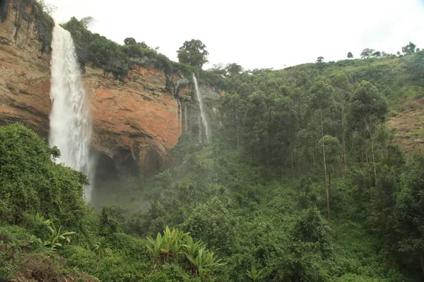 Kelime falls - uganda, Afrika — Stok fotoğraf