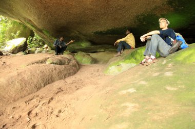 busigo Mağarası - uzak Batı uganda