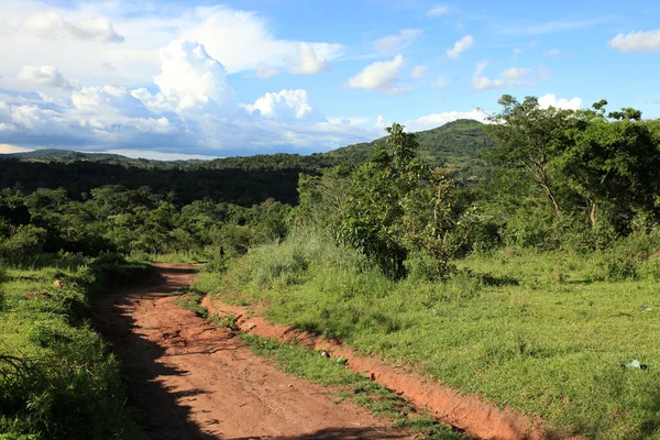 Zdalne zachodniej Ugandzie — Zdjęcie stockowe