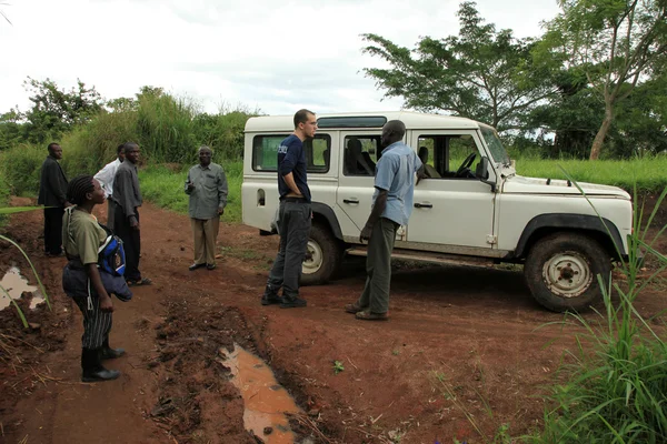 Uganda occidentale remota — Foto Stock