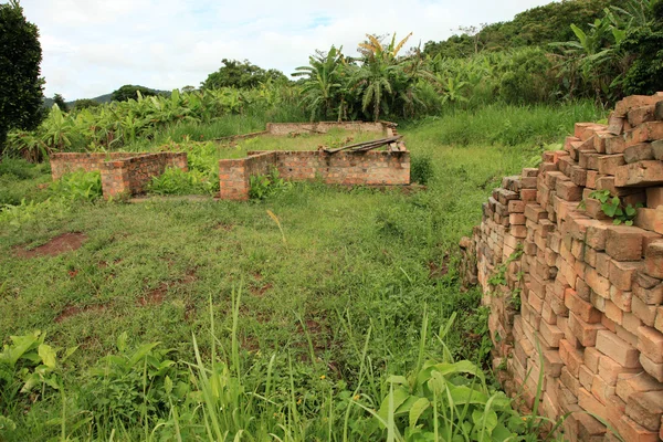 Kostel - vzdálené západní Ugandě — Stock fotografie
