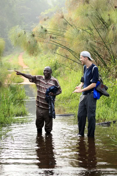 Abgelegenes westliches Uganda — Stockfoto