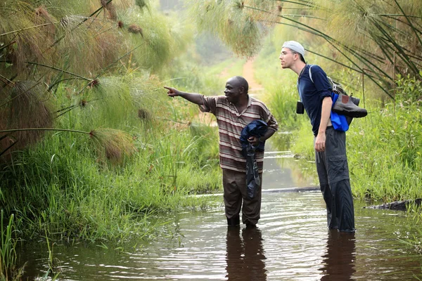 Abgelegenes westliches Uganda — Stockfoto