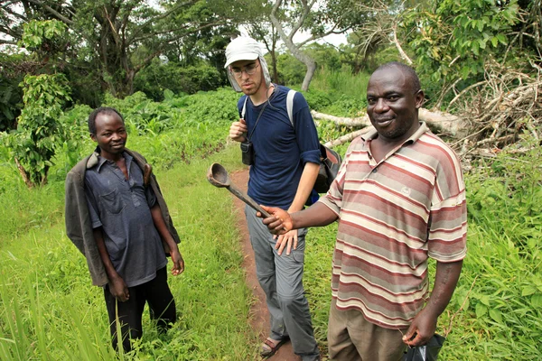 Uganda occidentale remota — Foto Stock