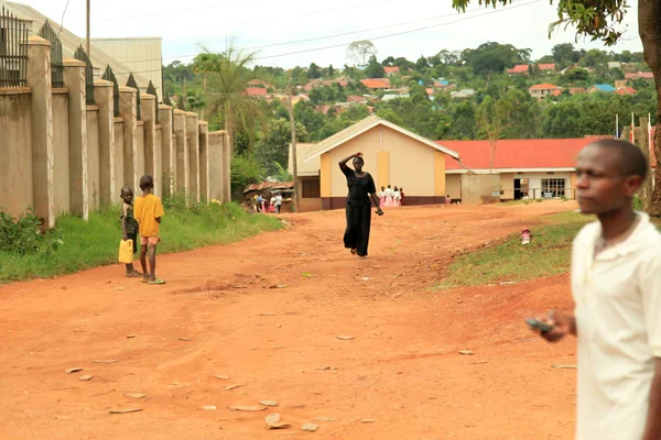 Дорога в Сороти - Уганда, Африка — стоковое фото