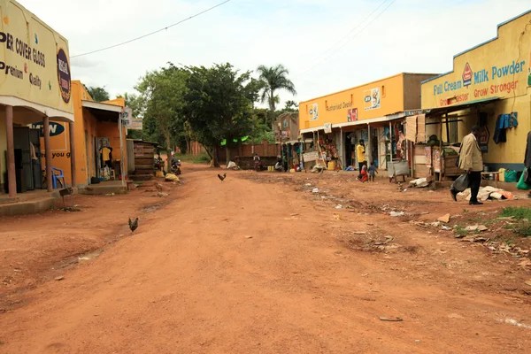 Vägen till soroti - uganda, Afrika — Stockfoto