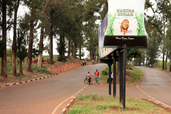 Дорога до Soroti - Уганда, Африка — стокове фото