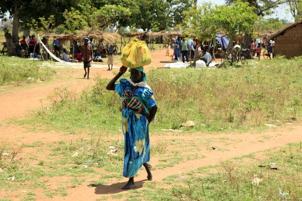 Lokala marknaden uganda, Afrika — Stockfoto