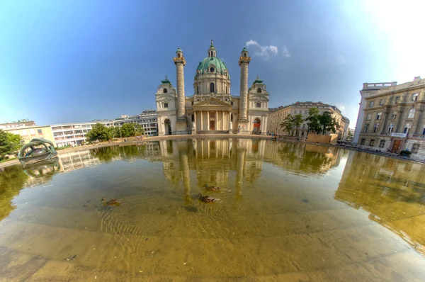 Karlsplatz, Vienna — Zdjęcie stockowe