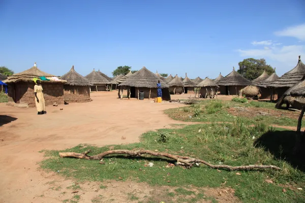 Aketa obóz wieś, uganda, Afryka — Zdjęcie stockowe