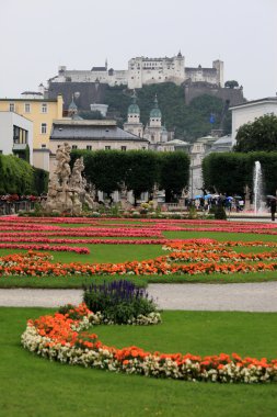 Mirabell bahçeleri - salzburg, Avusturya