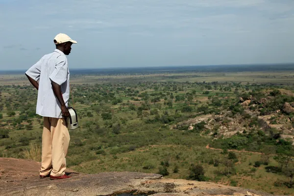 Сельская Уганда, Африка — стоковое фото