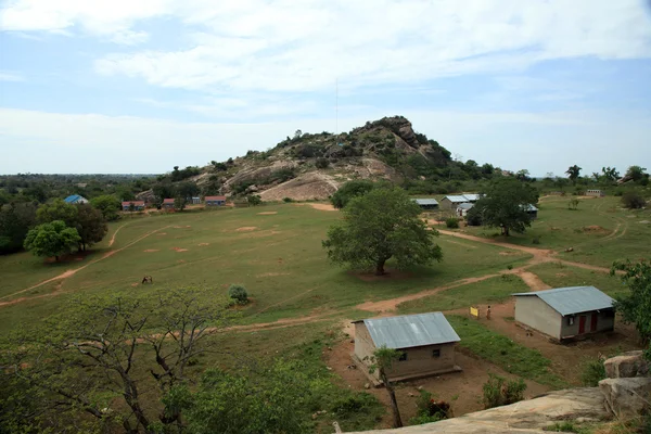 Rural Uganda, África — Fotografia de Stock