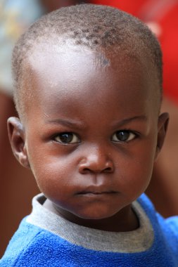 küçük çocuk - uganda, Afrika