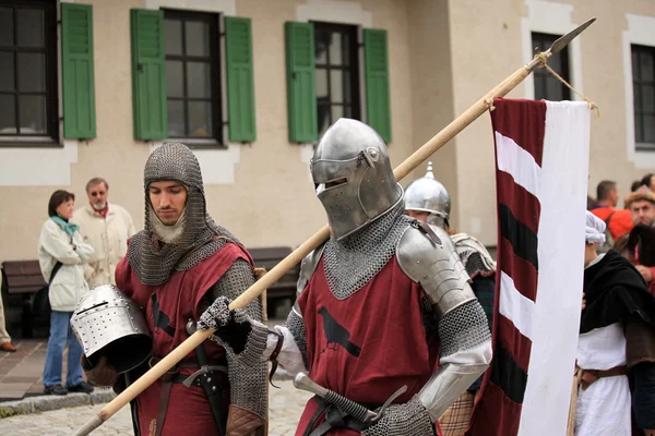 Traditionele kasteel festival - Oostenrijk — Stockfoto