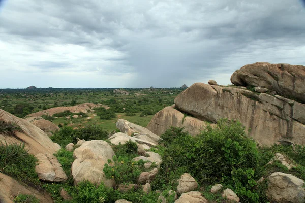 Nyero rock σπήλαια - Ουγκάντα, Αφρική — Φωτογραφία Αρχείου