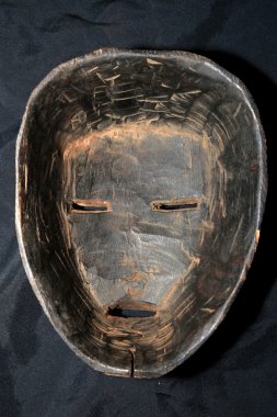 Afrika kabile maskesi - luba tribe