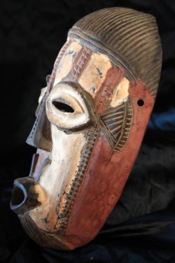 Afrika kabile maskesi - bande tribe