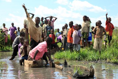 Göl anapa - uganda, Afrika