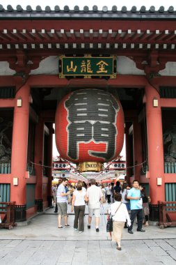Japon fener - sensoji Tapınak, tokyo, Japonya