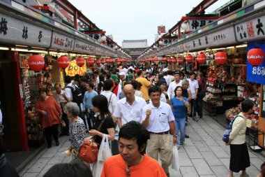 Asakusa, tokyo city, Japonya
