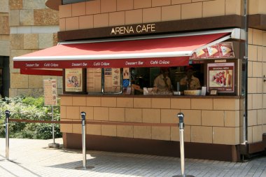 Arena kafe - roppongi hills, tokyo, Japonya