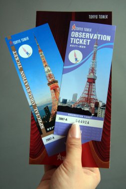 Tokyo tower biletleri, tokyo, Japonya