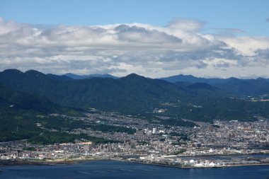 manzara - mt misen, miyajima, Japonya