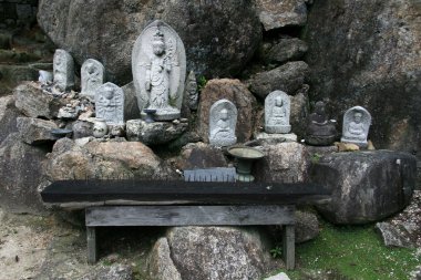 Stone Figure - Mt Misen, Miyajima, Japan