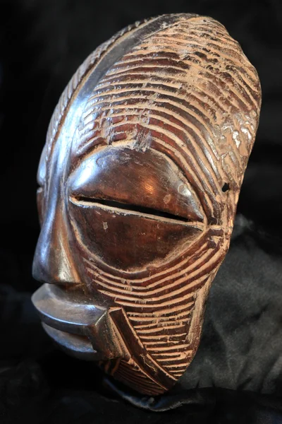 African Tribal Mask - Luba Tribe — Stock Photo, Image