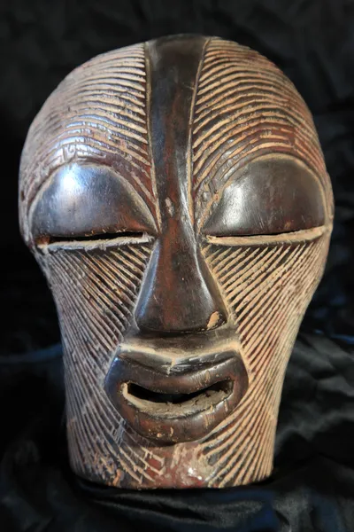 African Tribal Mask - Songe Tribe — Stock Photo, Image